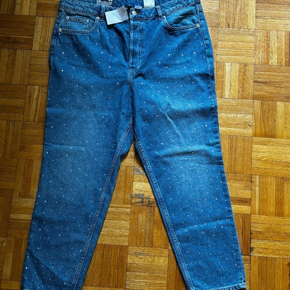 HM diamond studded jeans ! never worn - Picture 2 of 6